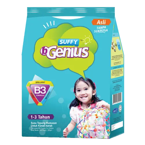 SUFFY B GENIUS ASLI (1-3) 900G