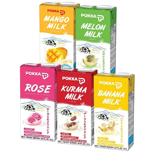 POKKA MILK ASSORTED 1 LITRE