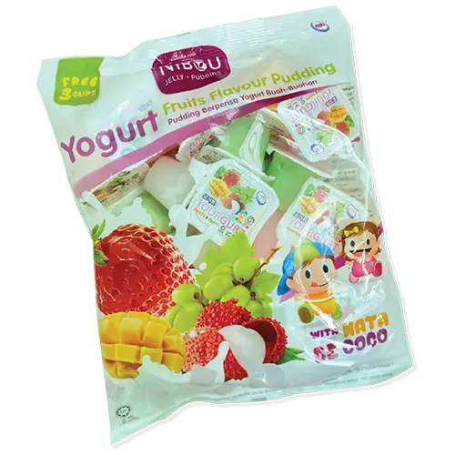 NBI YOGURT FRUITY PUDDING NATA DE COCO 10'SX35G