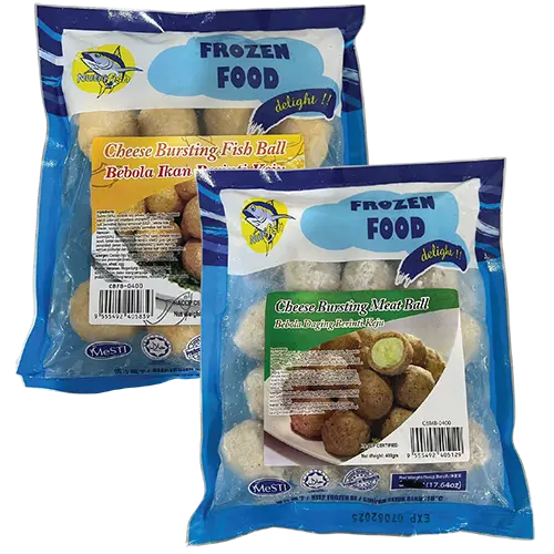 NUTRIFISH CHEESE BURSTING FISH BALL / BEEF BALL 400G